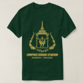 ルンピネムエタイボクシングスタジアムタイ Tシャツ (デザイン正面)