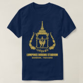 ルンピネムエタイボクシングスタジアムタイ Tシャツ (デザイン正面)