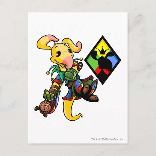 ルーアイランドチームキャプテン1 ポストカード (正面)