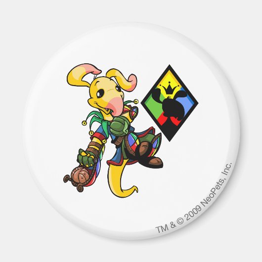 ルーアイランドチームキャプテン1 マグネット (正面)