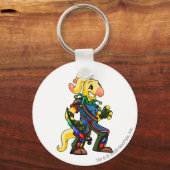 ルーアイランドチームキャプテン2 キーホルダー (正面)