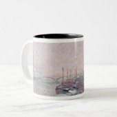 ルーアンの雪 ツートーンマグカップ (正面左)