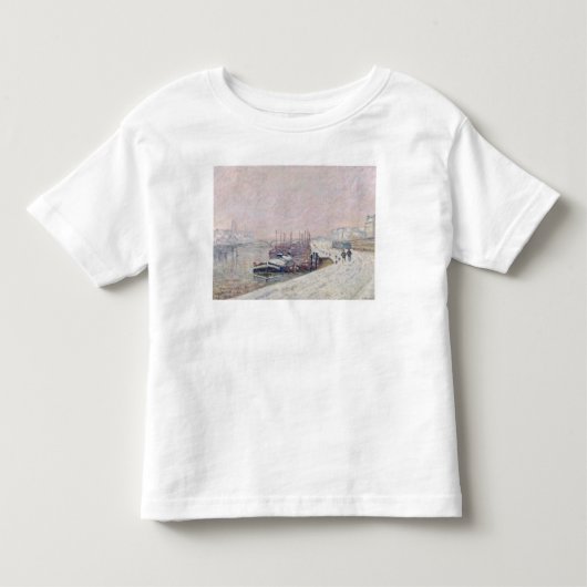 ルーアンの雪 トドラーTシャツ (正面)