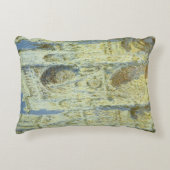 ルーアン大聖堂ウェストファサード日差しクロードモネ アクセントクッション (正面)