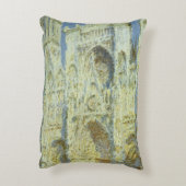 ルーアン大聖堂ウェストファサード日差しクロードモネ アクセントクッション (裏面(縦))