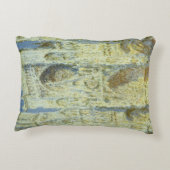 ルーアン大聖堂ウェストファサード日差しクロードモネ アクセントクッション (裏面)