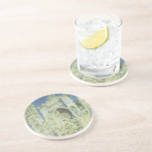 ルーアン大聖堂ウェストファサード日差しクロードモネ コースター (側面)