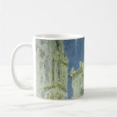 ルーアン大聖堂ウェストファサード日差しクロードモネ コーヒーマグカップ (左)