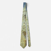 ルーアン大聖堂ウェストファサード日差しクロードモネ ネクタイ (正面)