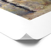 ルーアン大聖堂バイクロードモネ ポスター (角)