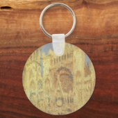 ルーアン大聖堂、サンセットバイクロードモネ キーホルダー (正面)