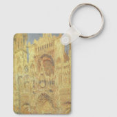 ルーアン大聖堂、サンセットバイクロードモネ キーホルダー (裏面)