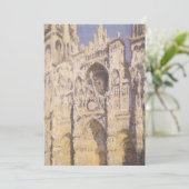 ルーアン大聖堂、調和ブルー金ゴールドバイクロードモネ (スタンド正面)