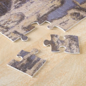 ルーアン大聖堂、調和ブルー金ゴールドバイクロードモネ ジグソーパズル (側面)