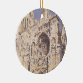 ルーアン大聖堂、調和ブルー金ゴールドバイクロードモネ セラミックオーナメント (右)