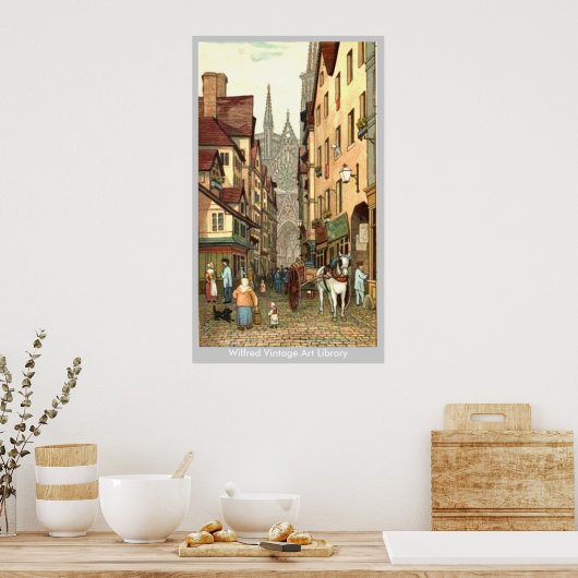 ルーアン通り ポスター (キッチン)