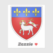 ルーアン、セーヌ・マリタイム、ノルマンディーの紋章 シール (シート)