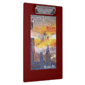 ルーアン、フランス-パイロットおよび飛行機 クリップボード (右)