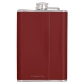 ルーアン、フランス-パイロットおよび飛行機 フラスク (裏面)