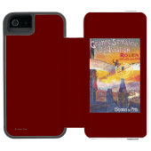 ルーアン、フランス-パイロットおよび飛行機 INCIPIO iPhoneウォレットケース (フォリオオープン)