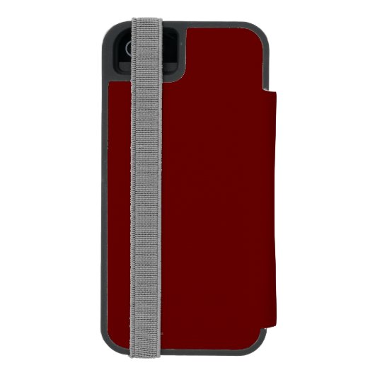 ルーアン、フランス-パイロットおよび飛行機 INCIPIO iPhoneウォレットケース (フォリオ裏面)