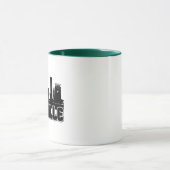 ルーイスビルのスカイライン マグカップ (中央)