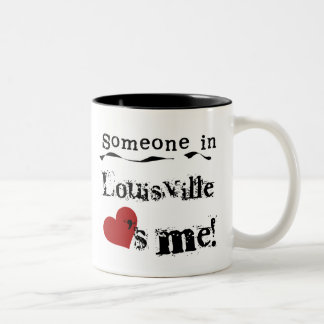 ルーイスビルの誰か ツートーンマグカップ