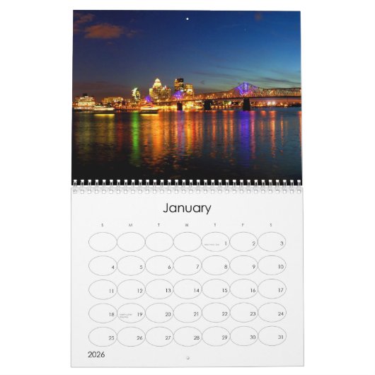 ルーイスビルケンタッキーのカレンダー カレンダー (1月 2026)