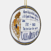 ルーオーリンズタイルムラル セラミックオーナメント (右)