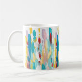 ルーカスのスクレープアートコーヒーマグ コーヒーマグカップ (左)