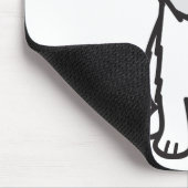 ルーカステリア犬の漫画 マウスパッド (コーナー)