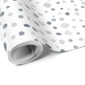 ルーカス紙吹雪水彩網点ラッピング紙 ラッピングペーパー (ロールコーナー)