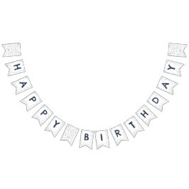 ルーカス紙吹雪水彩網点群旗 バンティングフラッグ