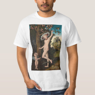 ルーカス·クラナッハ·ザ·エルダー-キュピド Tシャツ