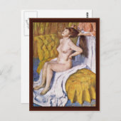 ルーカス・クラナッハ(父)による『裸の女』 ポストカード (正面/裏面)