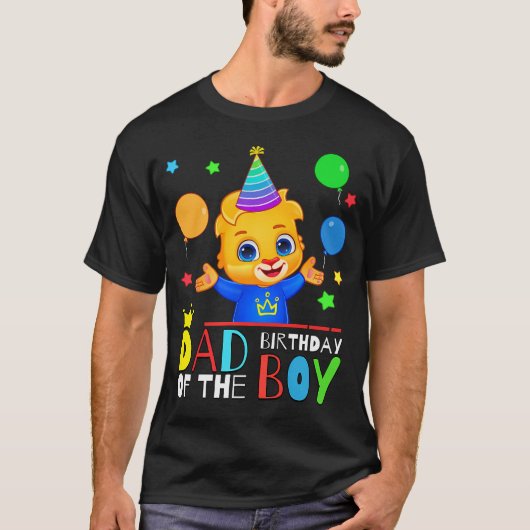 ルーカス 誕生日のお祝い お父さん Tシャツ (正面)