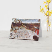 ルーカスCranach年長者若さの源泉 カード (黄色い花)