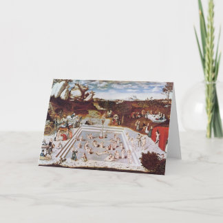 ルーカスCranach年長者若さの源泉 カード