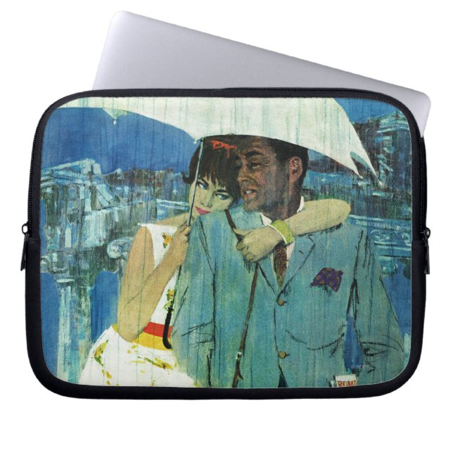 ルーカ来スに恋しく思愛する ラップトップスリーブ (正面)