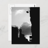 ルーガッセンディパリ白黒写真 ポストカード (正面/裏面)