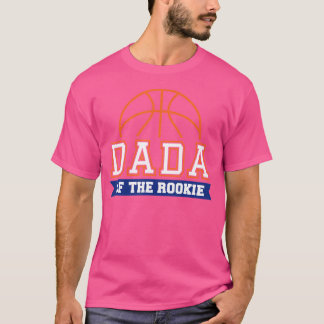 ルーキーのダダ1歳のバースデーバスケテーマ試合 Tシャツ