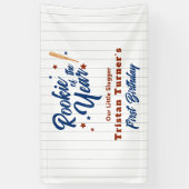 ルーキーの1歳誕生日 横断幕 (縦)