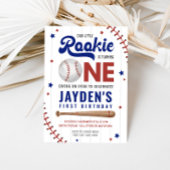 ルーキーイヤー野球初誕生日 招待状