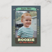 ルーキーイヤー野球第1期バースデートレーディングカード コーリングカード (正面)