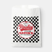 ルーキーオブザイヤーパーソナライズされた野球誕生日 フェイバーバッグ (正面)