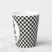 ルーキーオブザイヤーパーソナライズされた野球誕生日 紙コップ (左)