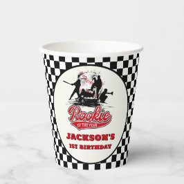 ルーキーオブザイヤーパーソナライズされた野球誕生日 紙コップ