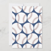 ルーキーオブザイヤー最初の誕生日招待状 招待状 (裏面)