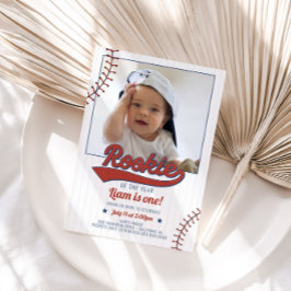 ルーキーオブザイヤー最初の誕生日招待状 招待状