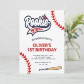 ルーキーオブザイヤー男子の1歳誕生日 招待状 (スタンド正面)